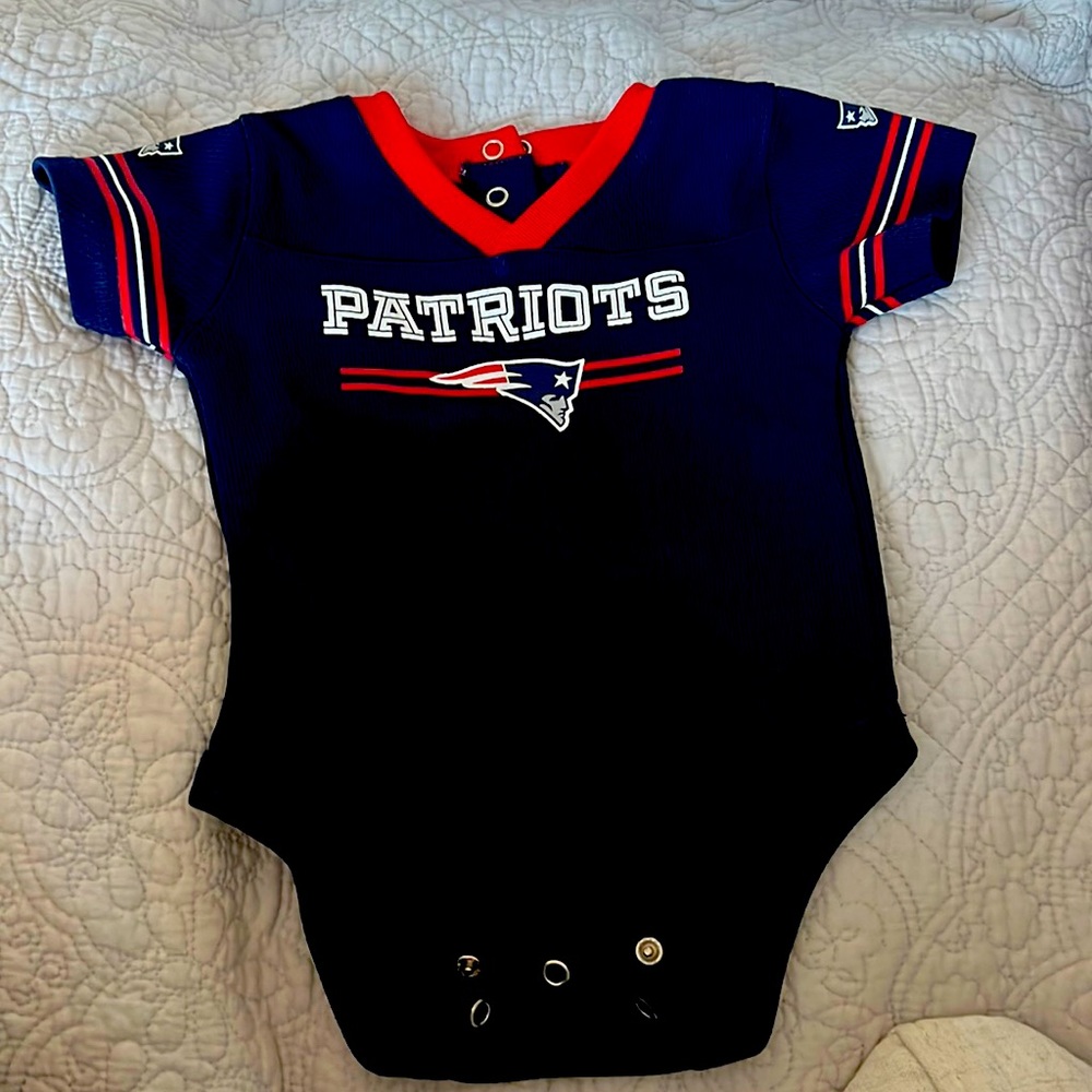 Patriots onesie